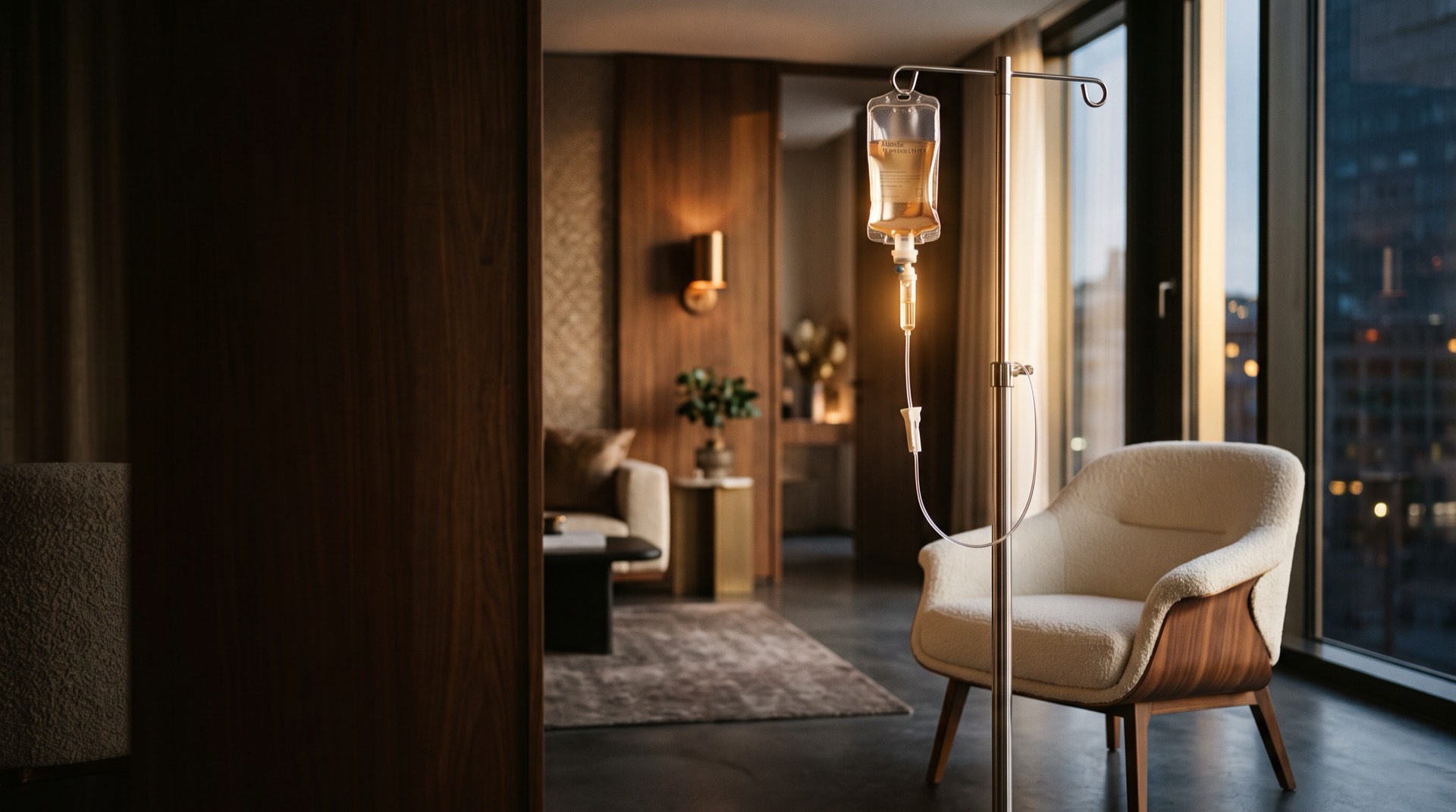 Infusionstherapie-Raum bei MedVital Berlin am Kaiserdamm